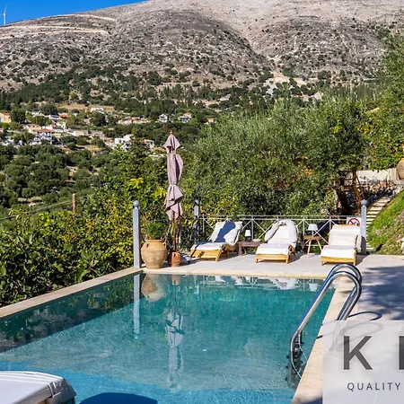 Anti-pera With Private Pool In Dilinata Village! Βίλα *