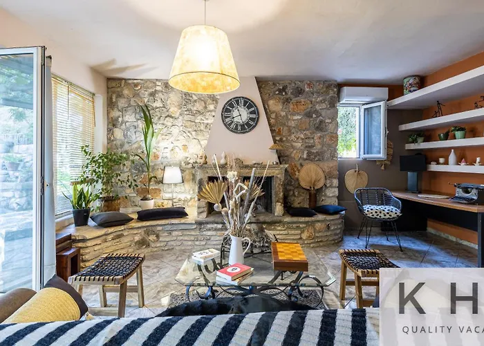 Anti-pera With Private Pool In Dilinata Village! Vilă Argostolion